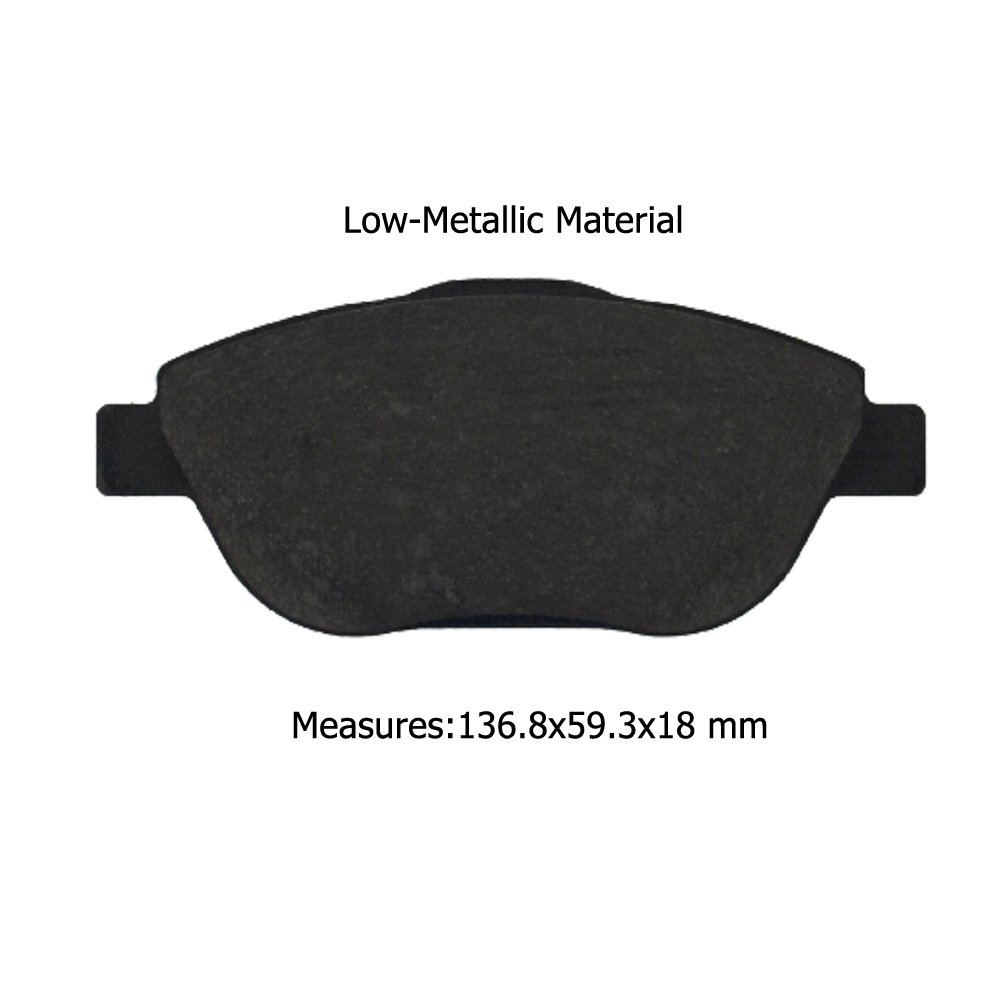D1933-9156 Front Brake Pads for Peugeot 2008 CU P24/208 5DR HB