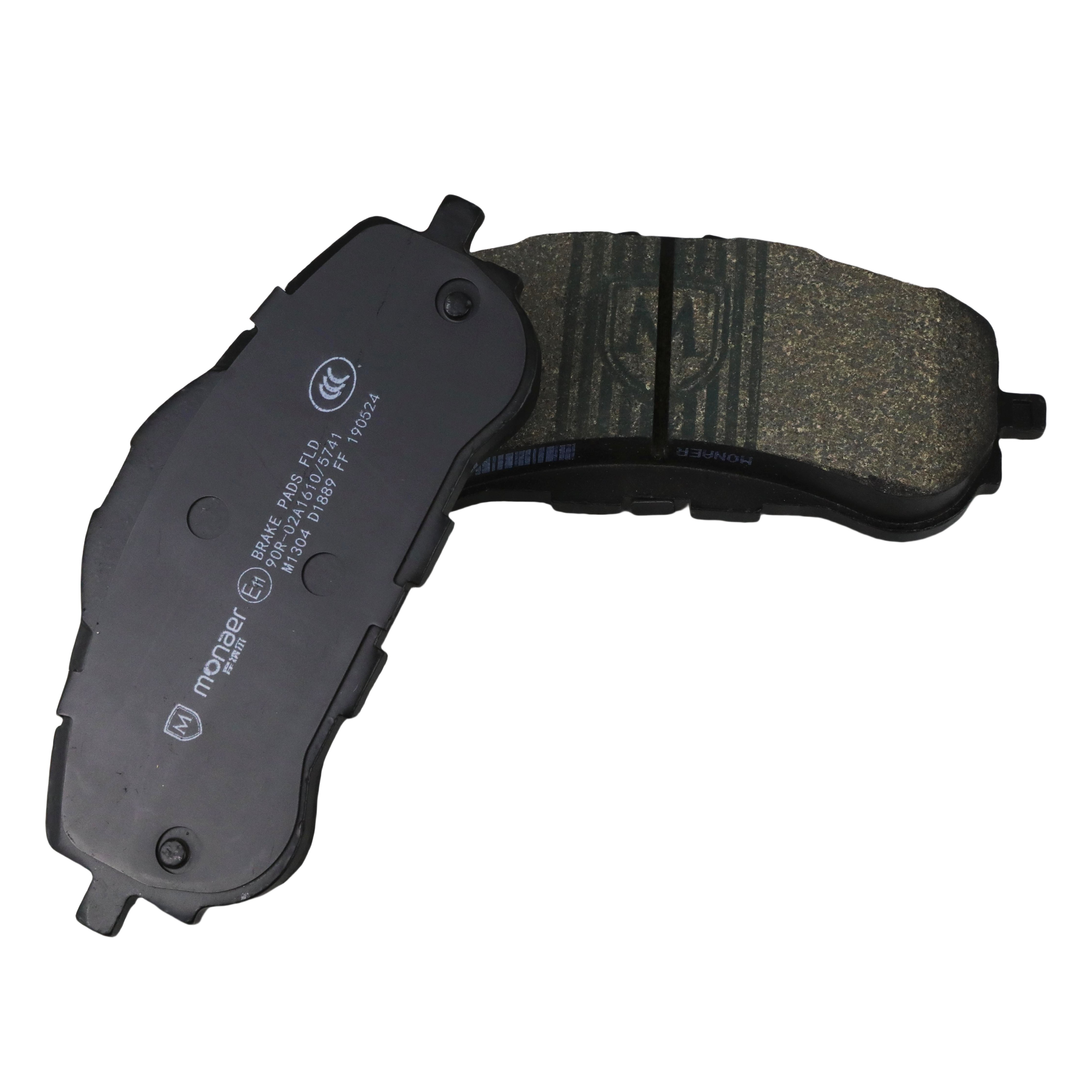Monaer Brake Pads D1889 Ceramic Front Disc Brake Pad for PEUGEOT