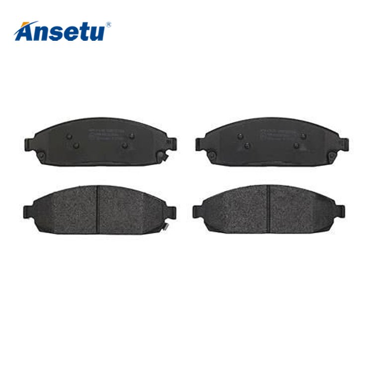 Ansetu Wholesale Auto Spare Parts Front Brake Pad for Jeep Grand Cherokee Commander XK XH D1080 5080868AA 5080868AB 5080868AC