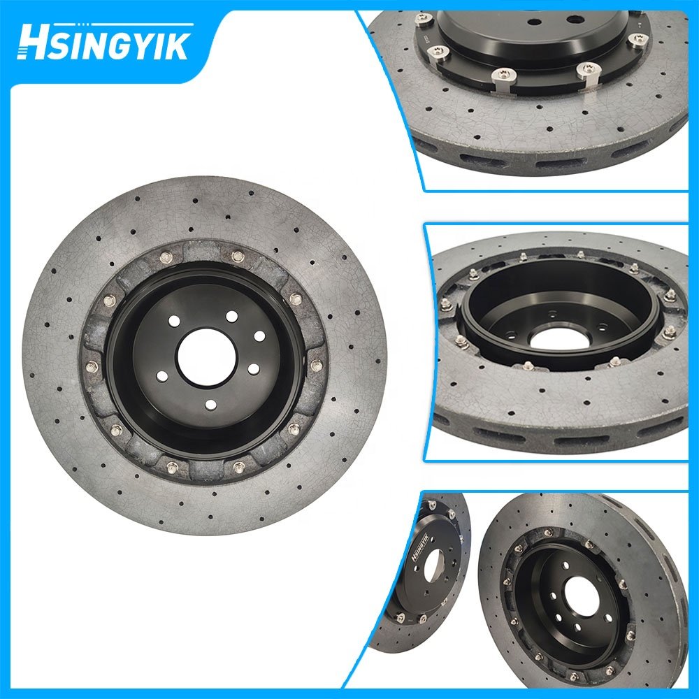 330/355/380/390/410/420mm Car Carbon Ceramic Fiber Brake Disc Rotor for GTR R35 BMW M5 M6 E92 M3 Audi Q7 R8 Porsche Cayenne