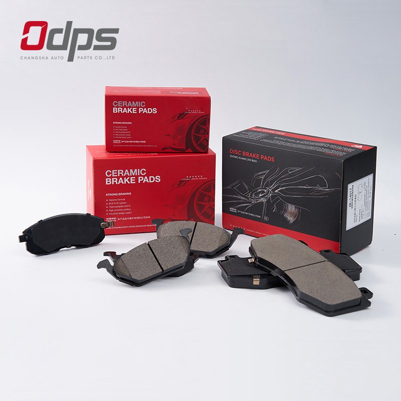ODPS Factory Wholesale Auto Car Spare Parts High Quality Durable Front Wheel Brake Pads D815 for Nissan Toyota Corolla