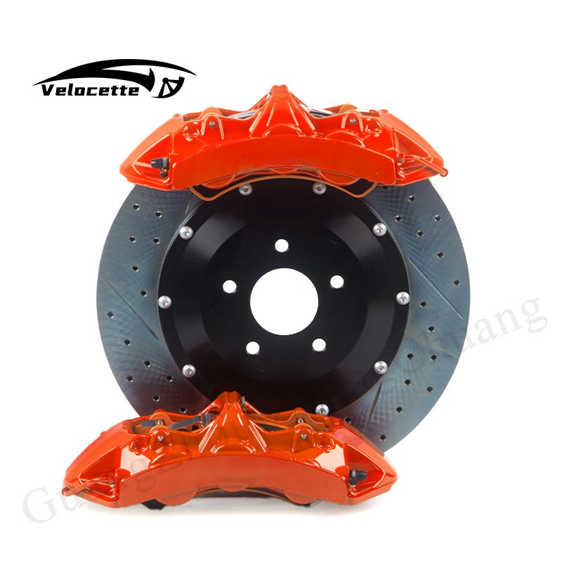 GT6 Big Brake Kit Auto Brake Systems Brake Accessories Calipers 6 Piston for bmw F10 E39 E30 E39 E46 F30 vw gti Golf Mk4 Mk7 F87