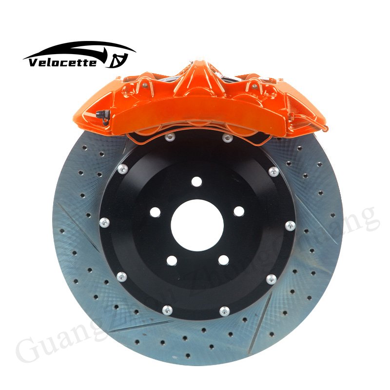 GT6 Big Brake Kit Auto Brake Systems Brake Accessories Calipers 6 Piston for bmw F10 E39 E30 E39 E46 F30 vw gti Golf Mk4 Mk7 F87