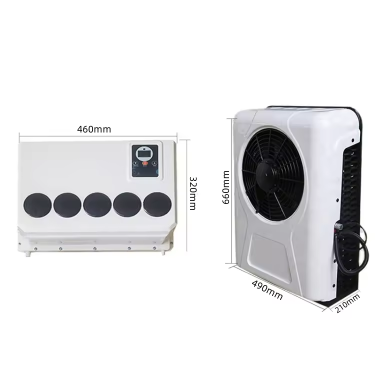 HVAC Car Auto Parking air Conditioner 12V 24V Electric Truck air Conditioner