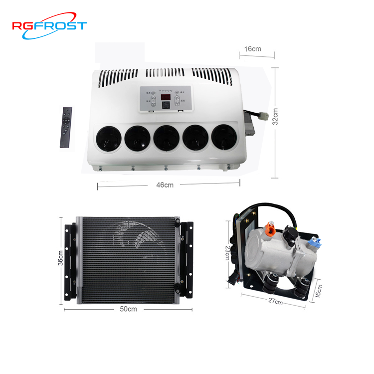 HVAC Car Auto Parking air Conditioner 12V 24V Electric Truck air Conditioner