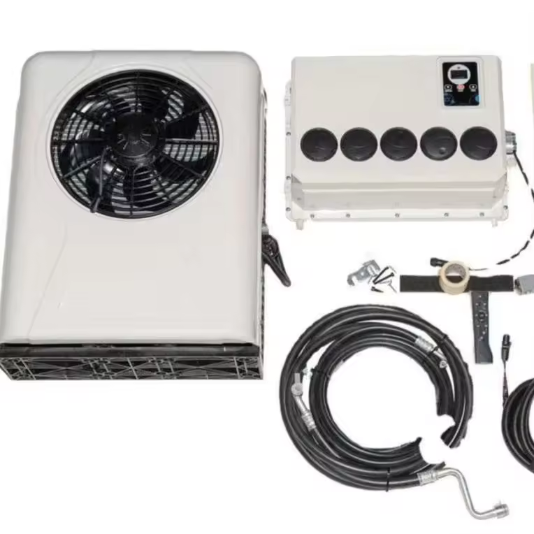 HVAC Car Auto Parking air Conditioner 12V 24V Electric Truck air Conditioner