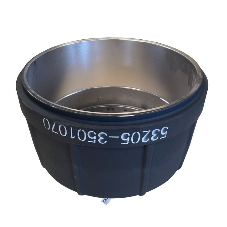 OEM 53205-3501070 Brake Drum for Heavy-duty KAMAZ Semi-trailer Trucks Chinese Manufacturers