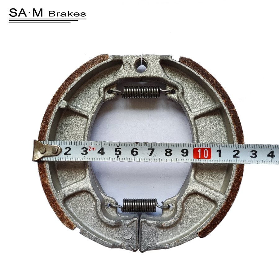 SAM Factory Motorcycle Brake Shoe for Honda CB125 (Front or Rear)/Beat 125 /Beat 110 Rear, Beat 125i Rear/Click