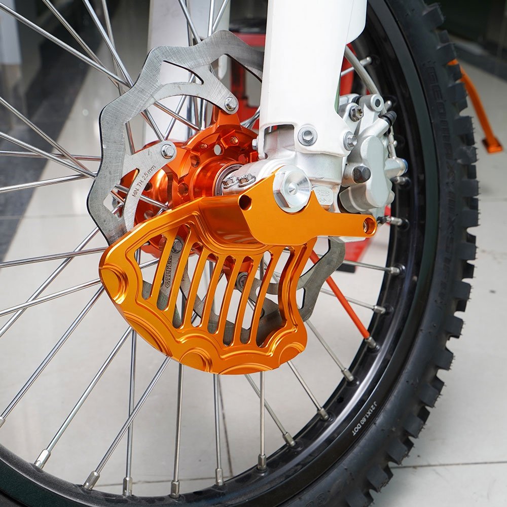 NiceCNC Front Brake Disc Guard for KTM 150 200 250 300 400 450 500 EXC XC XCW TPI 2023