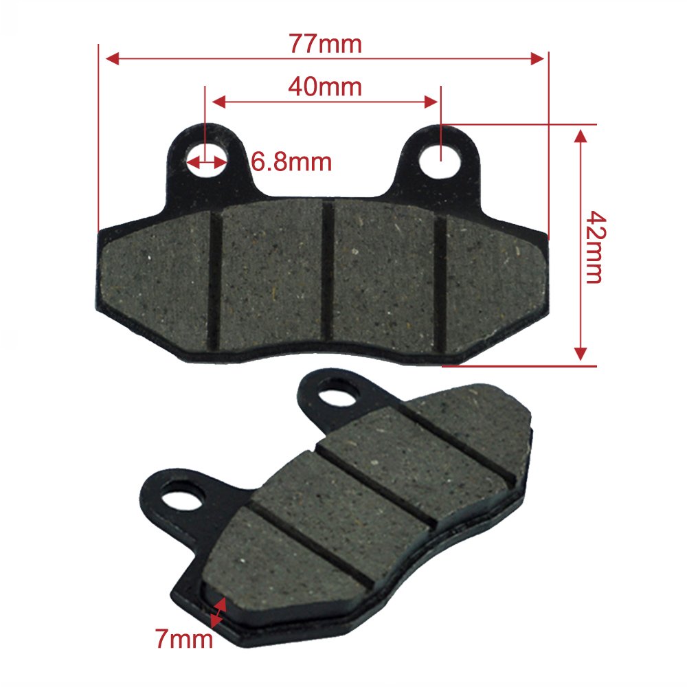 Motorcycle Rear Front Brake Pads for HYOSUNG GT125 RX125 RT125 GV125 GT250 GV250 RX400 GT650 GT650R GT650S Brake Accessories
