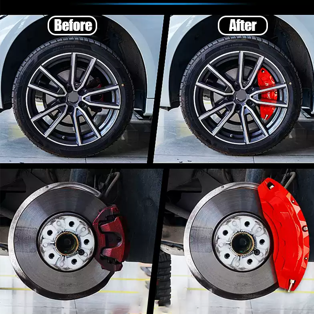 Jetour T2 Accessories 4PCS Aluminum Red Brake Caliper Covers for Jetour T2 Traveler Accessories