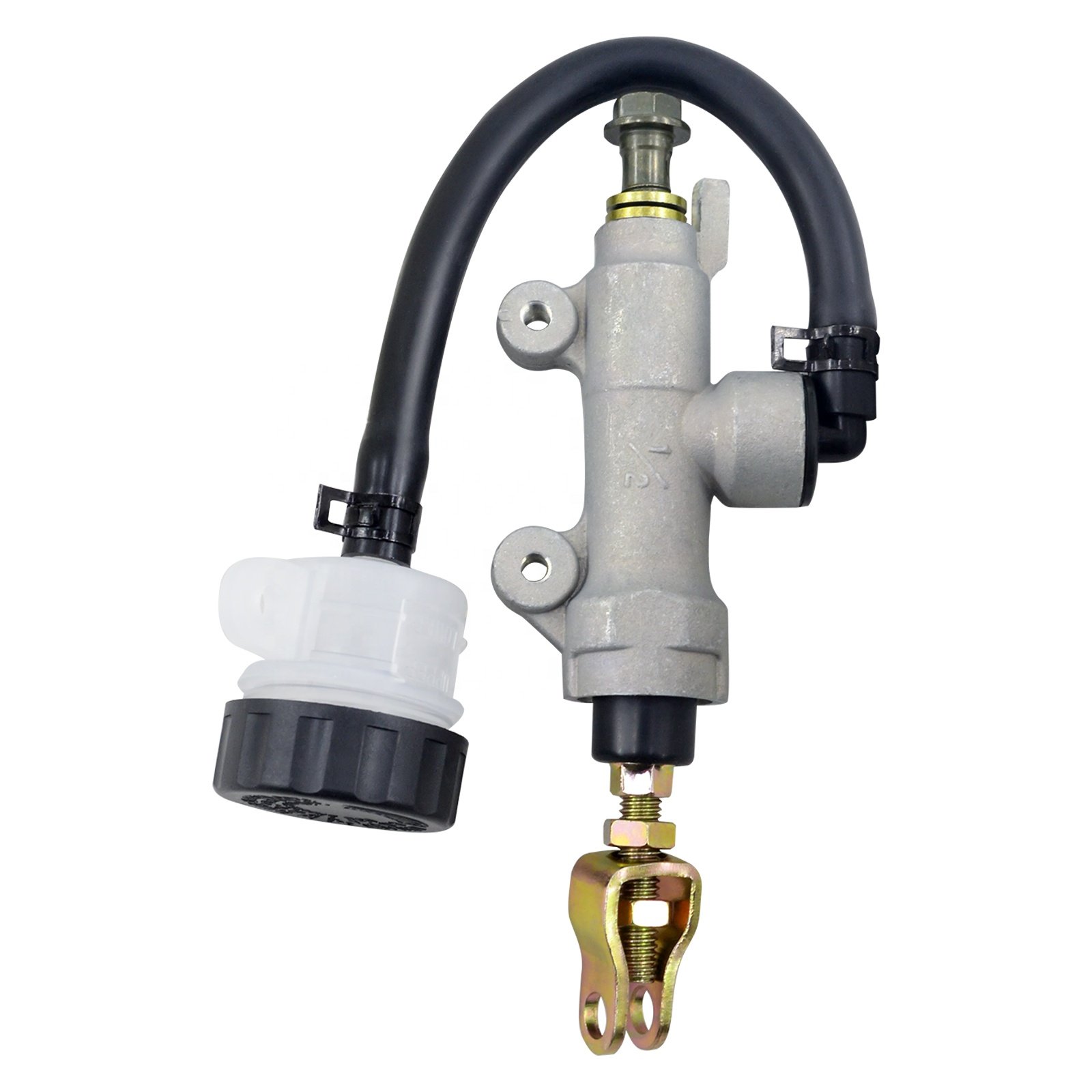 Motorcycle Rear Foot Hydraulic Brake Pump Refit Rear Brake Master Cylinder Pump for Suzuki Kawasaki Honda Yamaha