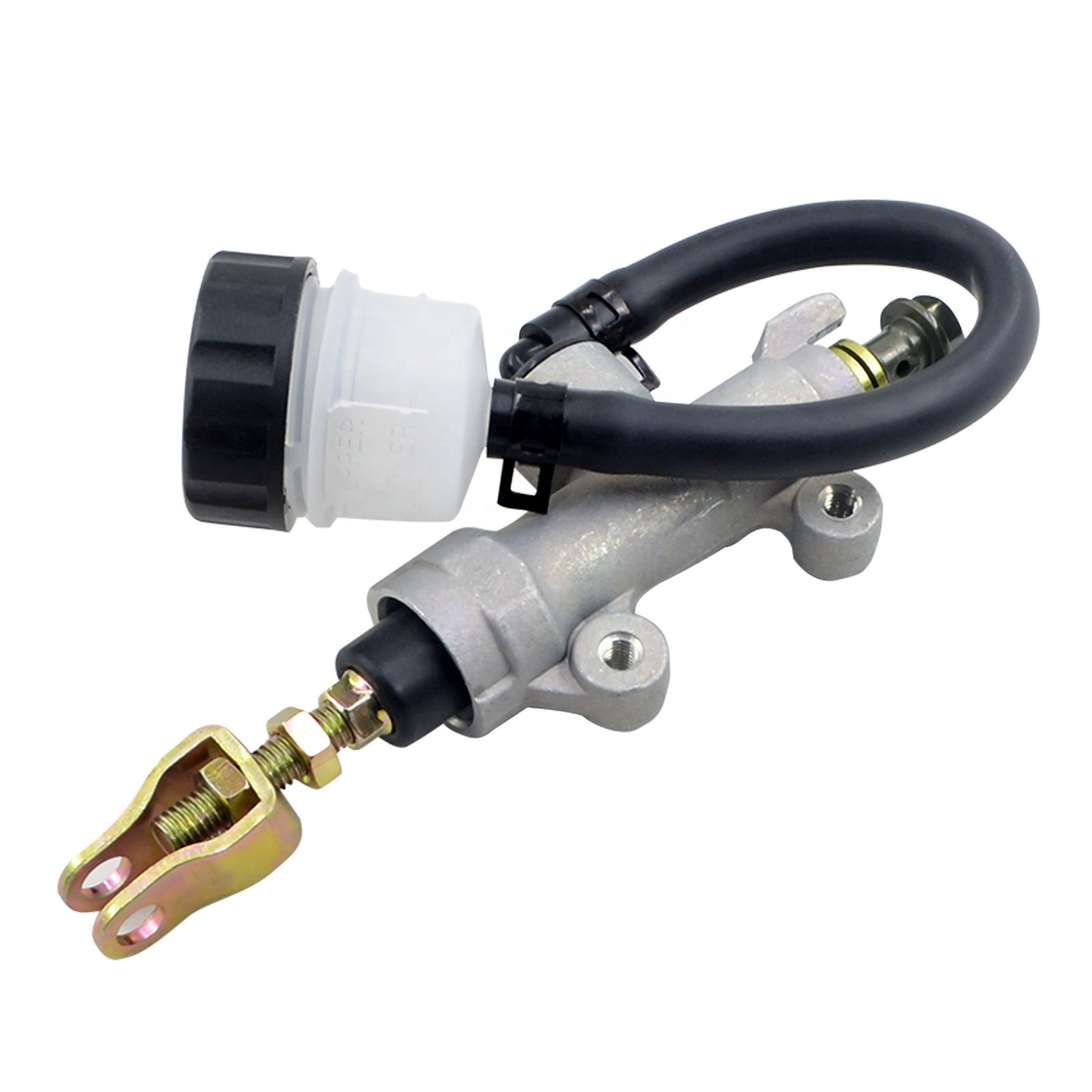 Motorcycle Rear Foot Hydraulic Brake Pump Refit Rear Brake Master Cylinder Pump for Suzuki Kawasaki Honda Yamaha