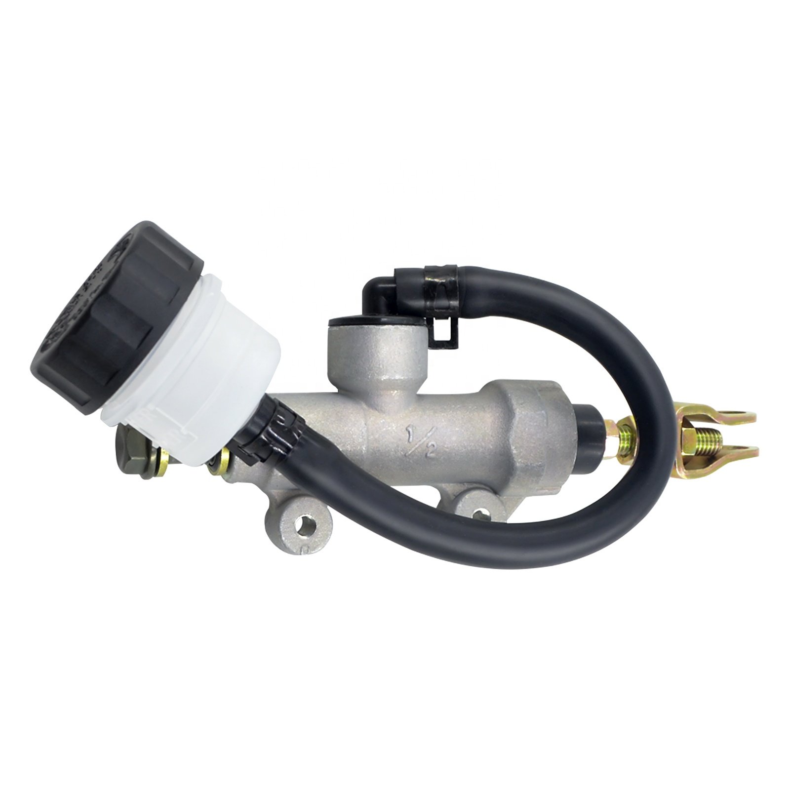 Motorcycle Rear Foot Hydraulic Brake Pump Refit Rear Brake Master Cylinder Pump for Suzuki Kawasaki Honda Yamaha