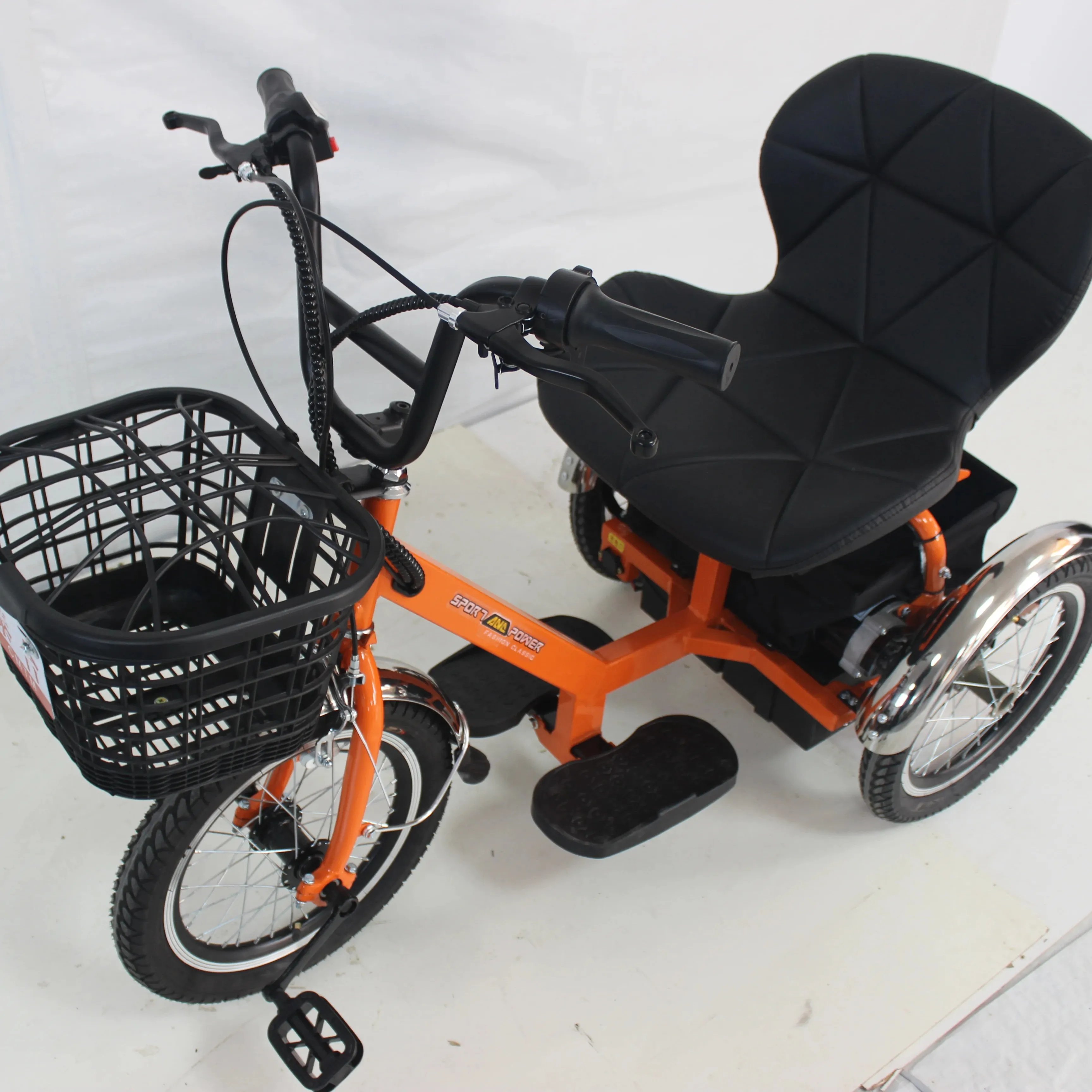 Electric Trike Three Wheel Electric Bicycle Electric Tricycle Fat Tire/Adult Three 3 Wheel Bike Electric Tricycles/electric Bike
