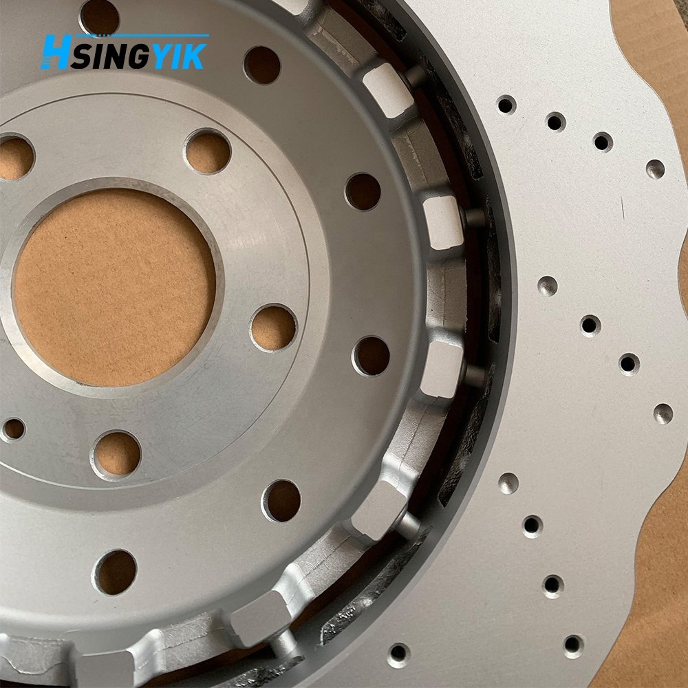 365MM Coating Wave Rotor Racing Car Sport Brake Disc for Audi R8 RS3 RS4 B8 Q7 420615301D
