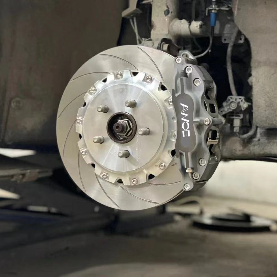 5200 Big Brake Caliper 4 Pot Kit 330*28mm Disk for VW mitsubishi Colt Ralliart Break Mini Cooper R56 R53