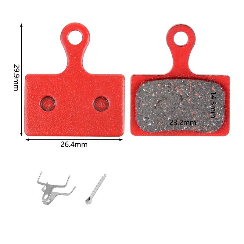 Mountain Bike Cycling Wear-resistant Brake for XT XTR SAINT SLX DEORE ZOOM Anti-wear Semi - Metalli Bicycle Brake Pad