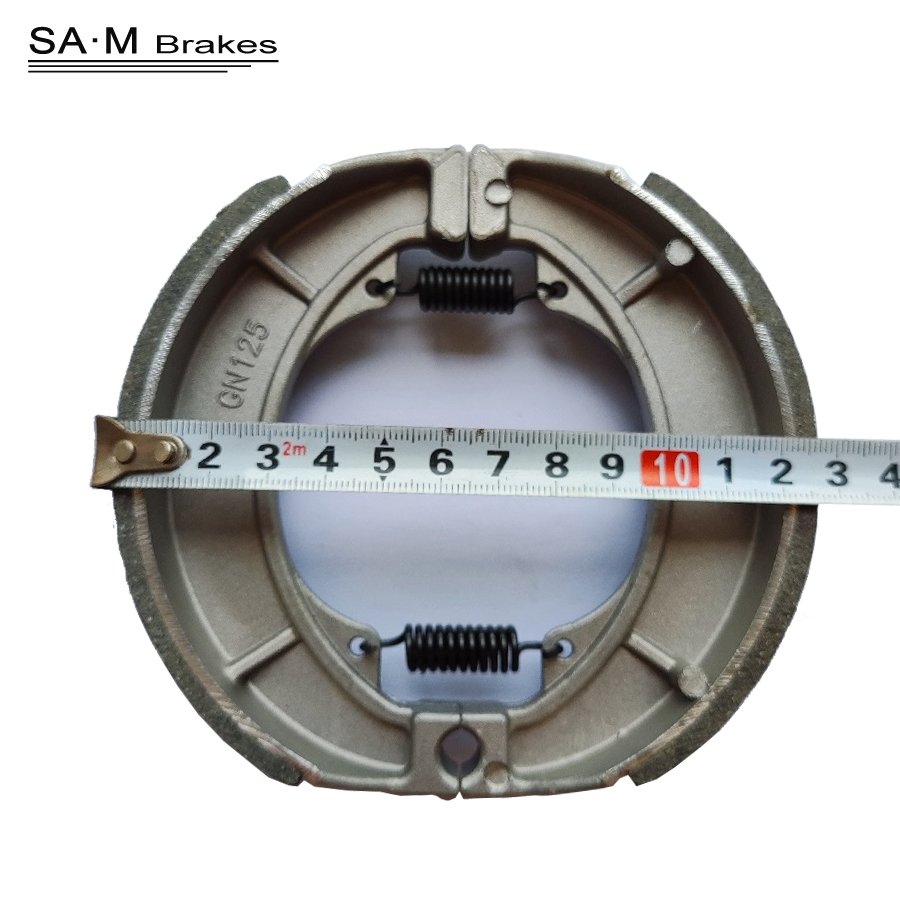 SAM Professional HD3 Motorcycles Brake Shoes for HD3 Gn125 Bajaj Motorcycle Drum Brake Shoes of Gn125