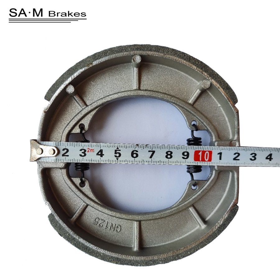 SAM Professional HD3 Motorcycles Brake Shoes for HD3 Gn125 Bajaj Motorcycle Drum Brake Shoes of Gn125