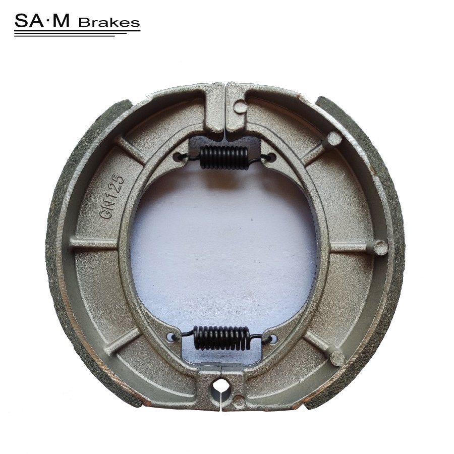 SAM Professional HD3 Motorcycles Brake Shoes for HD3 Gn125 Bajaj Motorcycle Drum Brake Shoes of Gn125