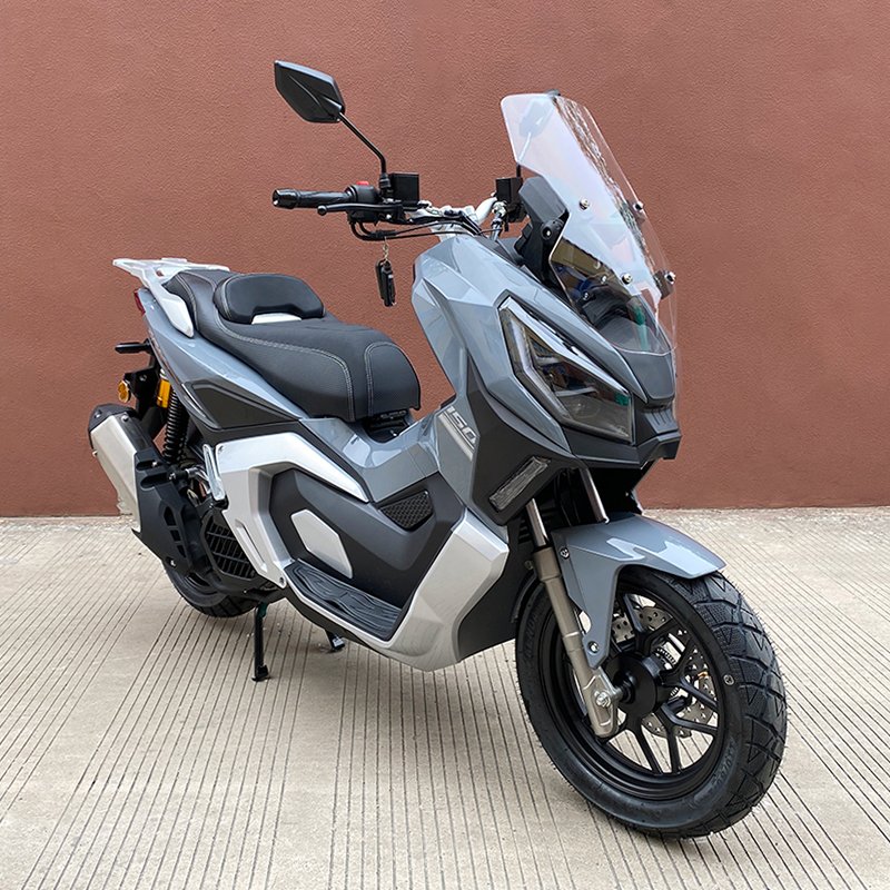 EPA EEC Certificate 150CC&200CC Powerful Gasoline Motorcycle ABS Disc Brake Blue Color Max Speed 100km/h Adult Gas Moped on Road