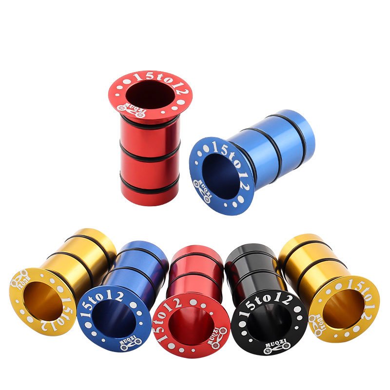 MUQZI Mountain Road Bike 15mm Conversion 12mm Hub Front Barrel Shaft Side Cover Seat Set Disc Brake Conversion