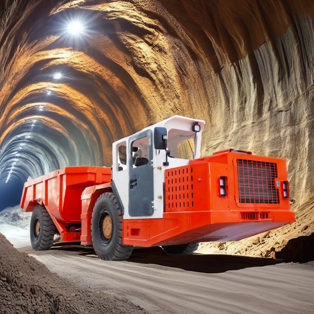 China Large Underground Mine Truck with Double Cylinder Drive Diesel Giant Dumper Reversing Radar Images Core Component Engine