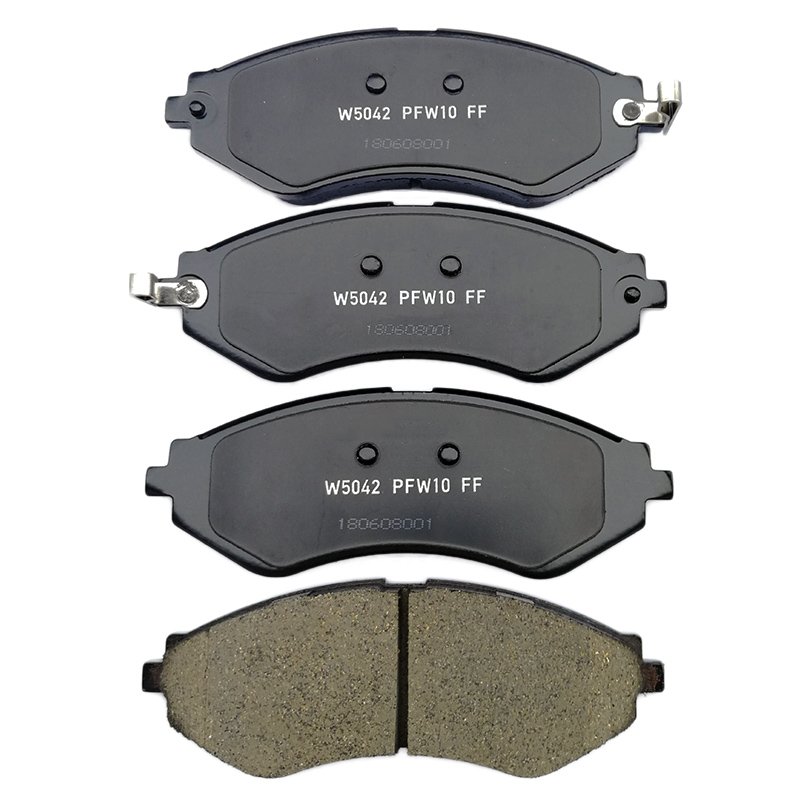 D1035 Good Performance Ceramic Formula Chamfered Nao Brake Pad PA1482 for DAEWOO LANOS KLAT 1997-