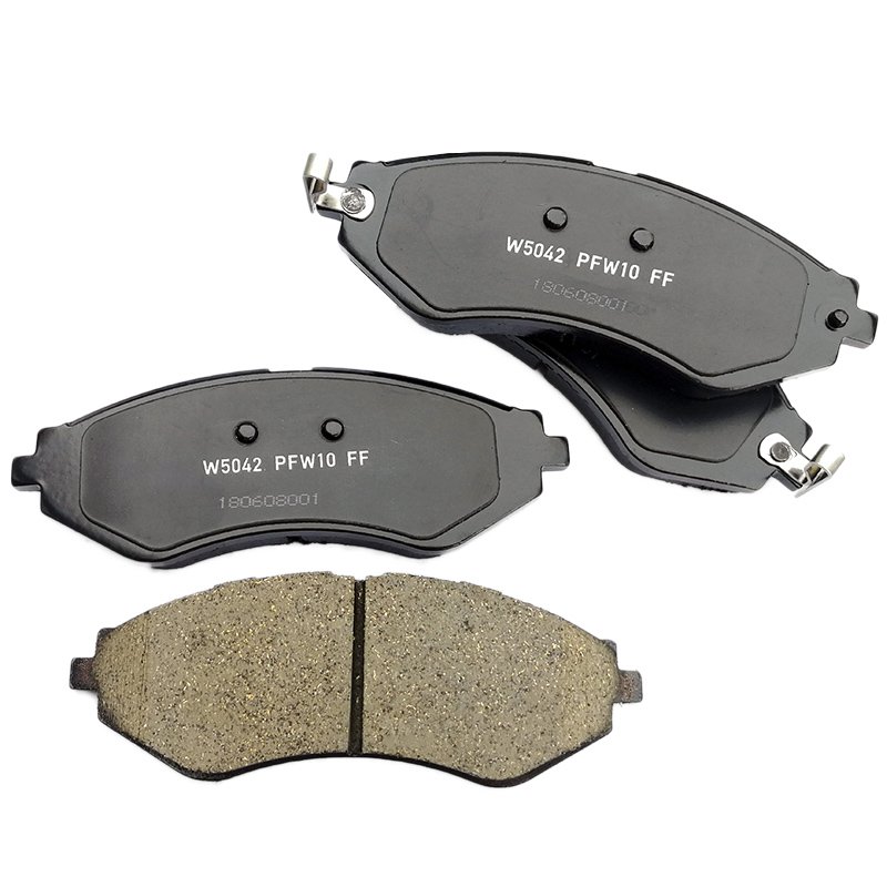 D1035 Good Performance Ceramic Formula Chamfered Nao Brake Pad PA1482 for DAEWOO LANOS KLAT 1997-