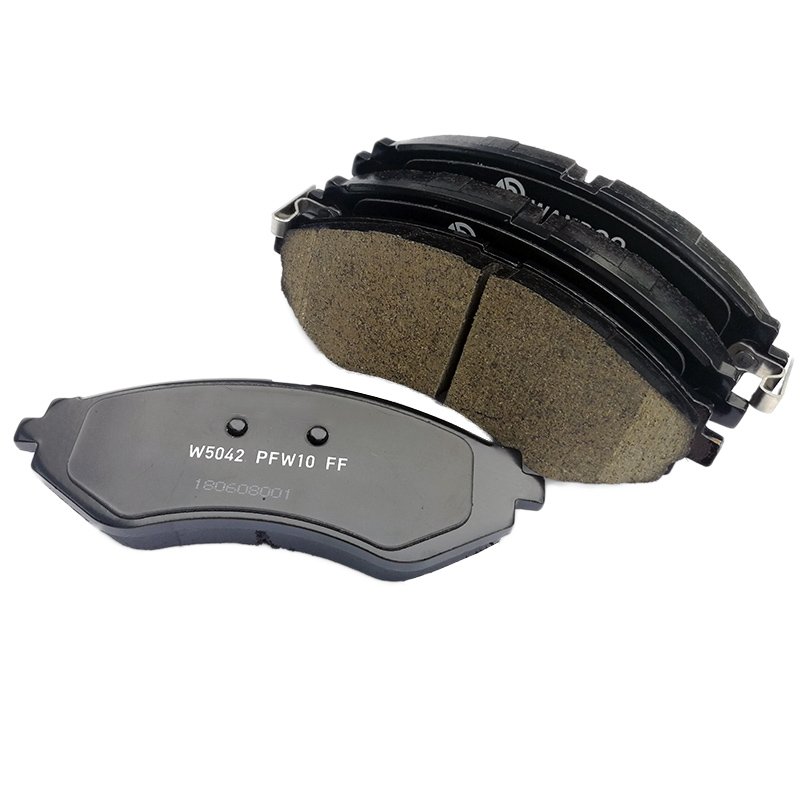 D1035 Good Performance Ceramic Formula Chamfered Nao Brake Pad PA1482 for DAEWOO LANOS KLAT 1997-