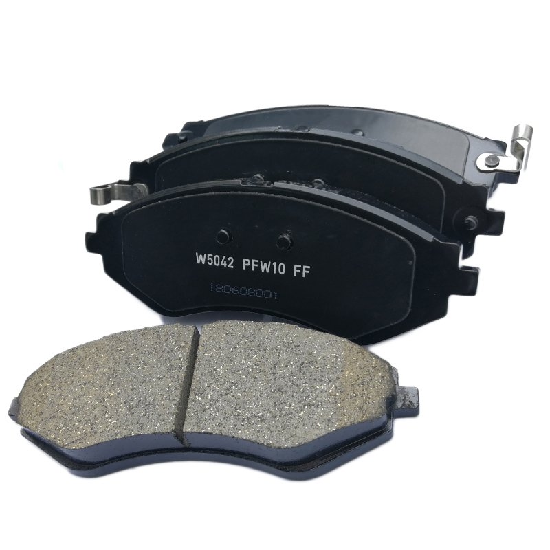 D1035 Good Performance Ceramic Formula Chamfered Nao Brake Pad PA1482 for DAEWOO LANOS KLAT 1997-