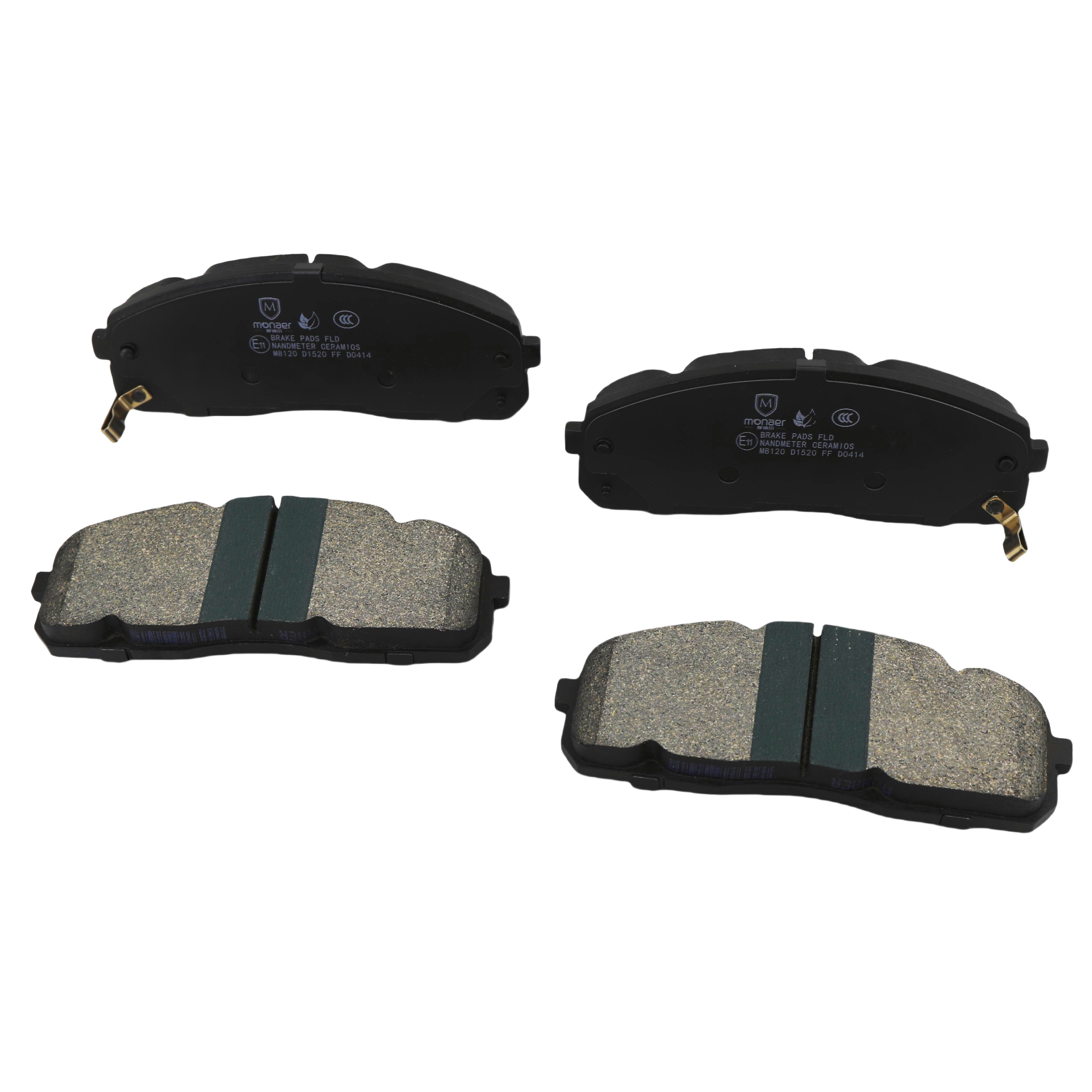Monaer Brake Pads D1520 Ceramic Front Disc Brake Pad for Hyundai/Kia