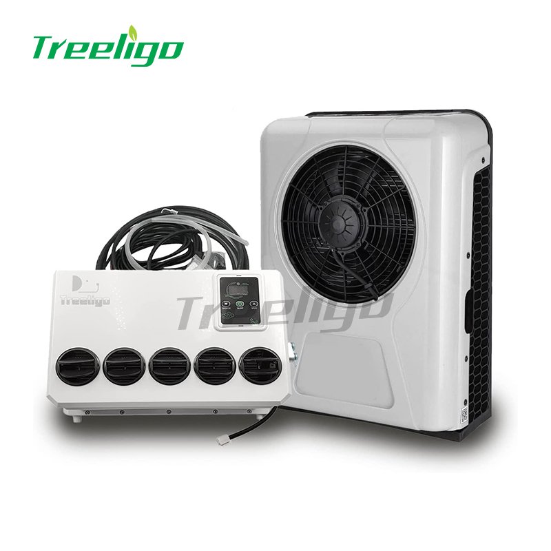 Battery Power Parking Cooler Truck Sleeper air Conditioner 12V Truck Ac Unit