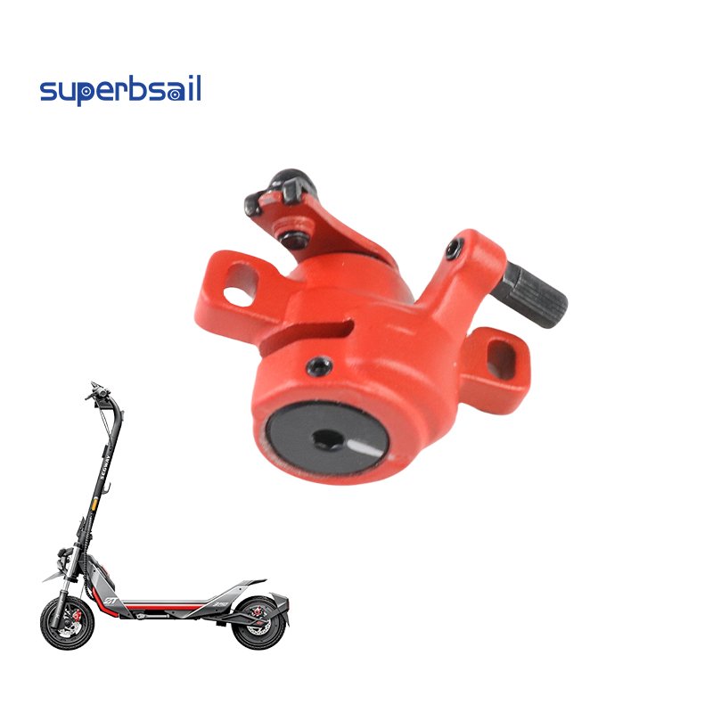 Original Brake Caliper-Red for Nine Bot ZT3 Pro Spare Parts Electric Scooter Brake Base Brake Caliper Replacement Parts