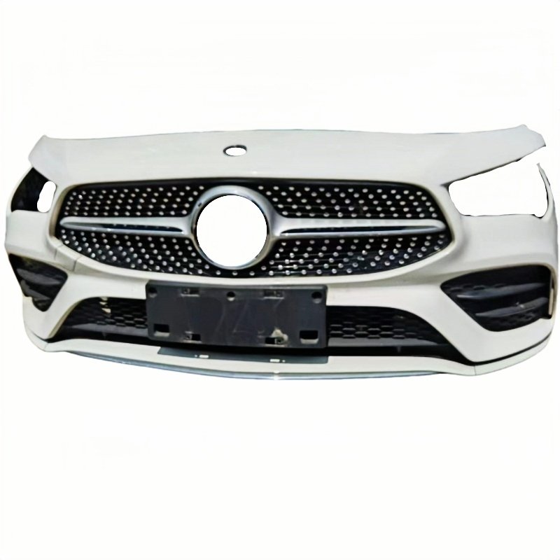 For Mercedes Benz W118 MT Bumper Kit High Quality ABS Plastic for Front Car Upgrade for CLS W221 Includes Fog Light Cut-Outs