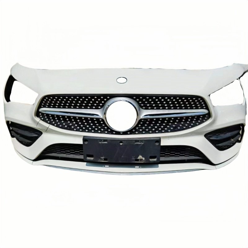 For Mercedes Benz W118 MT Bumper Kit High Quality ABS Plastic for Front Car Upgrade for CLS W221 Includes Fog Light Cut-Outs