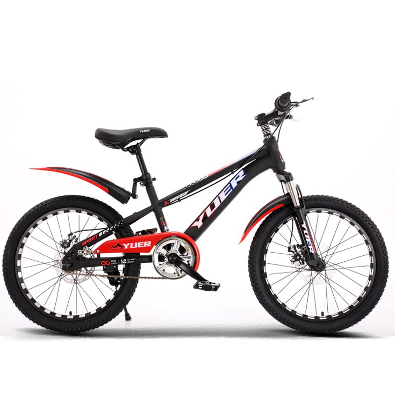 Wholesale Single Speed Pedal Kids Bicycle 18\" 20\" 22\" Mountain Bike with Aluminum Fork Sports Boys Girls Aged 12 Years Old