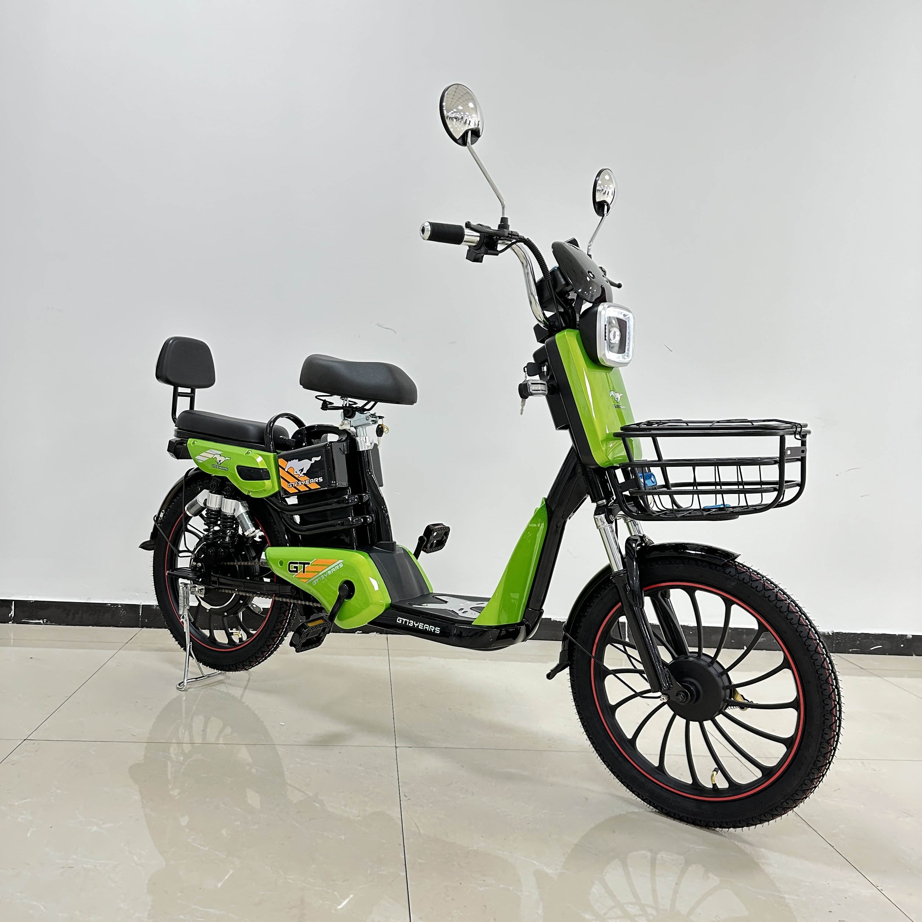 Factory Direct Wholesale 350w 48v 12Ah Drum Brake 20 Inch Tire Parts E-Bike Central Motor Offroad Mountain City Electric Bicycle