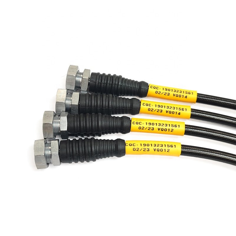 Factory Direct Supply Ptfe Braided Hose Sh Sj Stainless Steel Braided Brake Lines for Subaru Forester