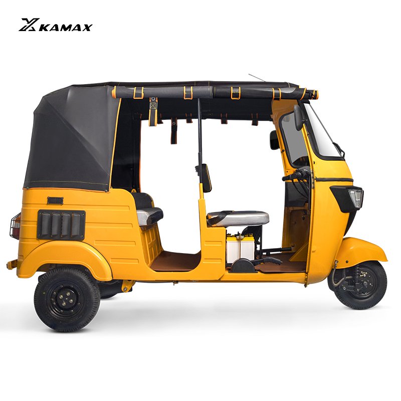 KAMAX New Design Gasoline Passenger Motorized Tricycle 3 Wheeler Tuk Tuk Petrol Tricycle Passenger Seatfor for Adults