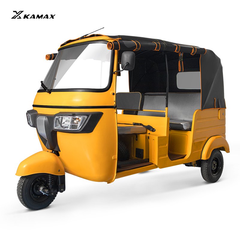 KAMAX New Design Gasoline Passenger Motorized Tricycle 3 Wheeler Tuk Tuk Petrol Tricycle Passenger Seatfor for Adults