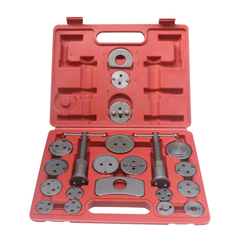 21Pcs Brake Piston Calliper Wind-Back Kit Car Brake Pad Repair Tools Disc Brake Caliper Piston Pad