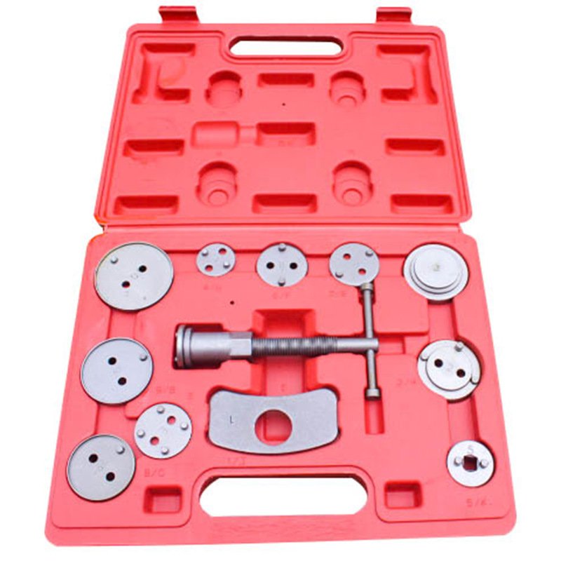 21Pcs Brake Piston Calliper Wind-Back Kit Car Brake Pad Repair Tools Disc Brake Caliper Piston Pad