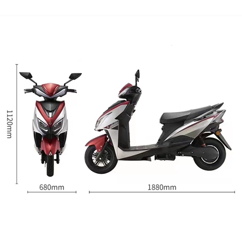 2023 High Quality Cheap 1500W 48v 60V Electric Scooter Electric Motorcycles for Adults