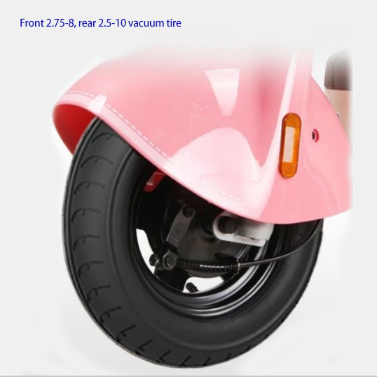 High Quality 500W Adult Electric Moped with Pedals 48V Integrated Battery Rear Hub Motor Magnesium Alloy Frame