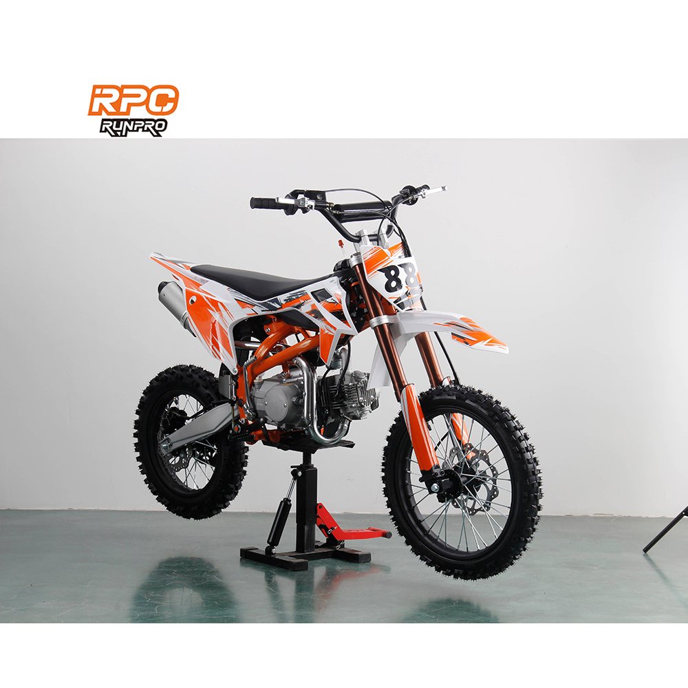 Adults' Off Road Pit 125cc 150cc 190cc Motocross Dirt Bike Mini Motorcycle with CE Built-In Fuel Tank and Chain Drive