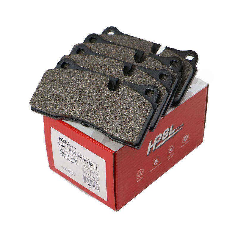 HP-1036 Low Metal Ceramic Composite High Performance Brake Pad Suitable for GT4 Belt Induction Modified Brake Caliper Brake Pad