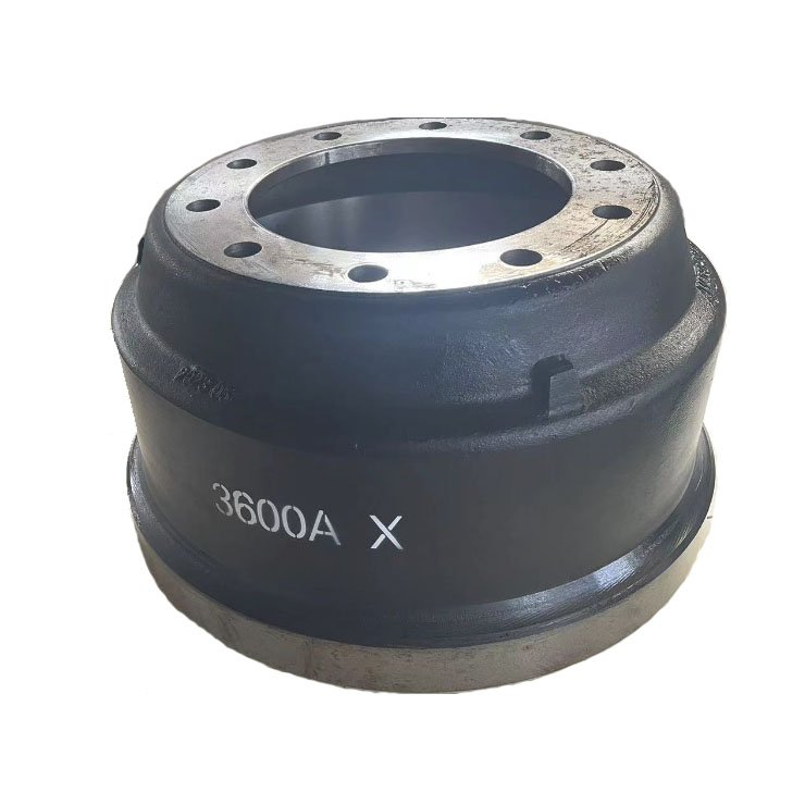 16.5 X 7 Terbon Truck Heavy Duty Spare Brake System Parts 66864B / 66884 / 3600AX 3922X Cast Iron Brake Drum