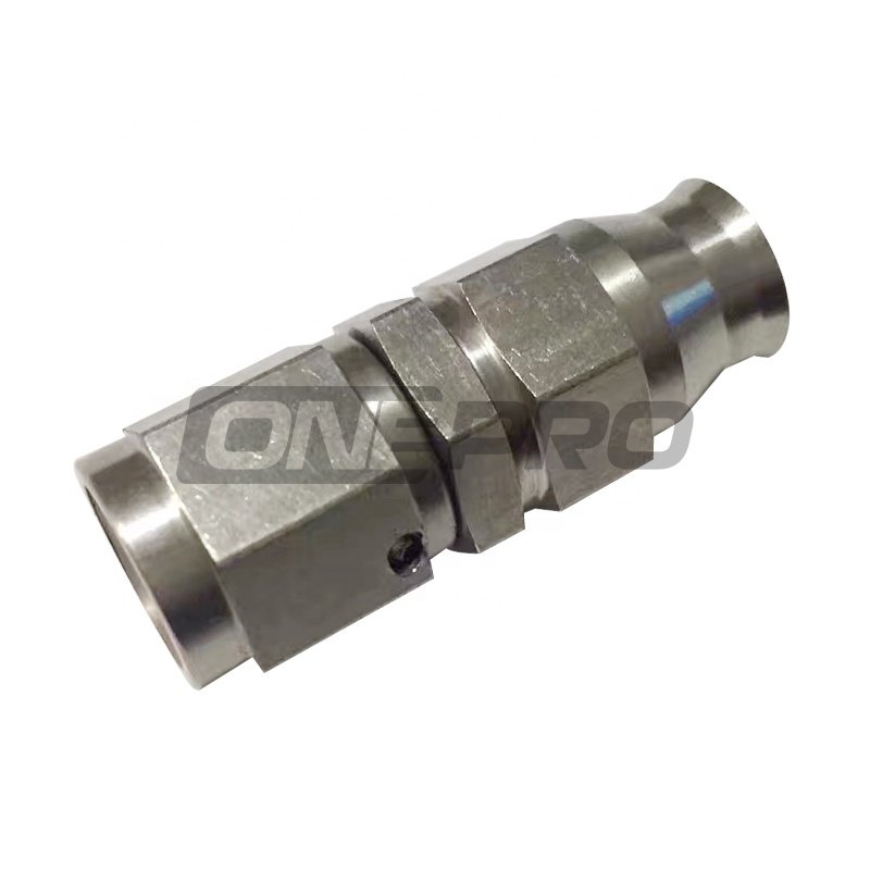 Stainless Steel Straight AN3 3 an Fuel Oil Clutch PTFE Brake Hose End Fitting Adapter
